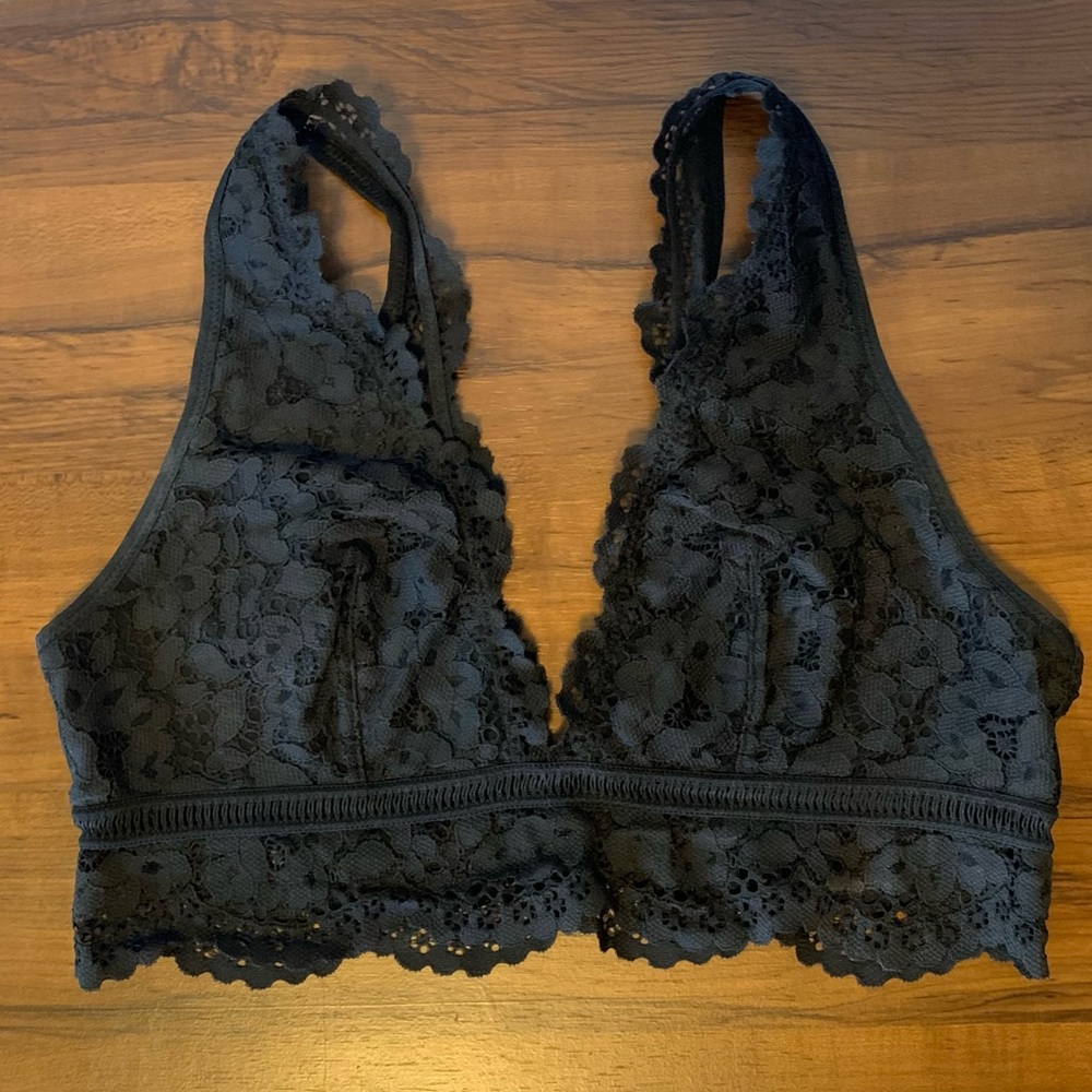 Victoria’s Secret Bralette Black Lace Sz Medium